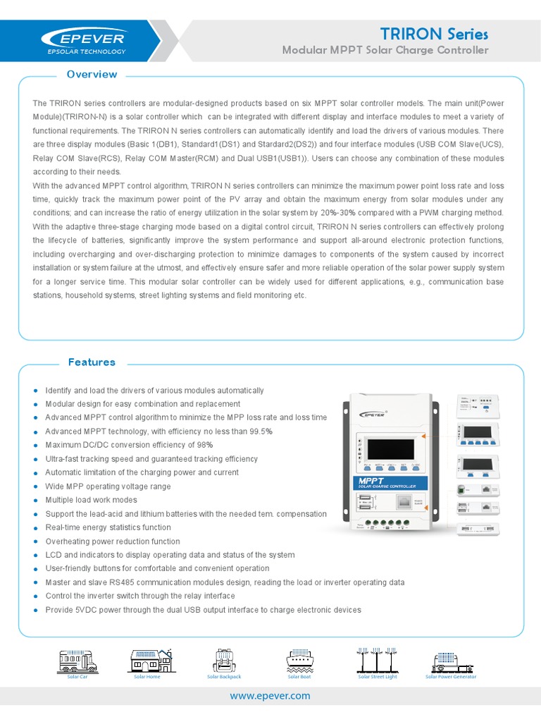 30A Solar Charge Controller | PDF | Power Inverter | Electrical Engineering