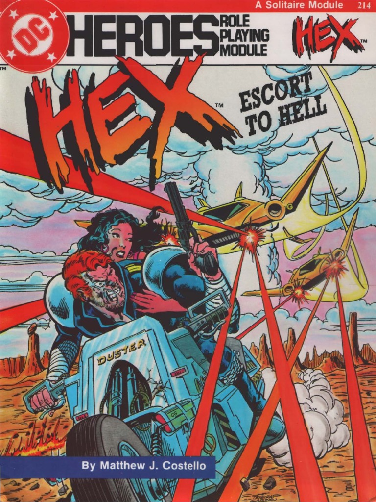DC Heroes 1st Edition - MFG214 - Hex, Escort To Hell | PDF