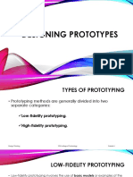 Types of Prototyping