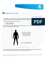 2.2 Clasificación de Los Datos