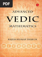 Vedic Mathematics (ORIGNAL BOOK) | PDF | Division (Mathematics