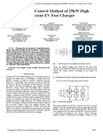 Design and Control Method of 25kW High Efficient EV Fast Charger