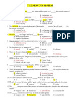 The Nervous System: A. Afferent/ Efferent