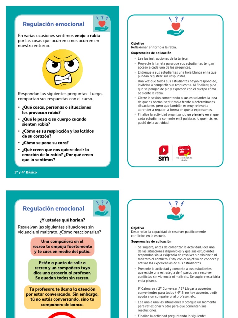 Regulacion Emocional PDF Las emociones Ira