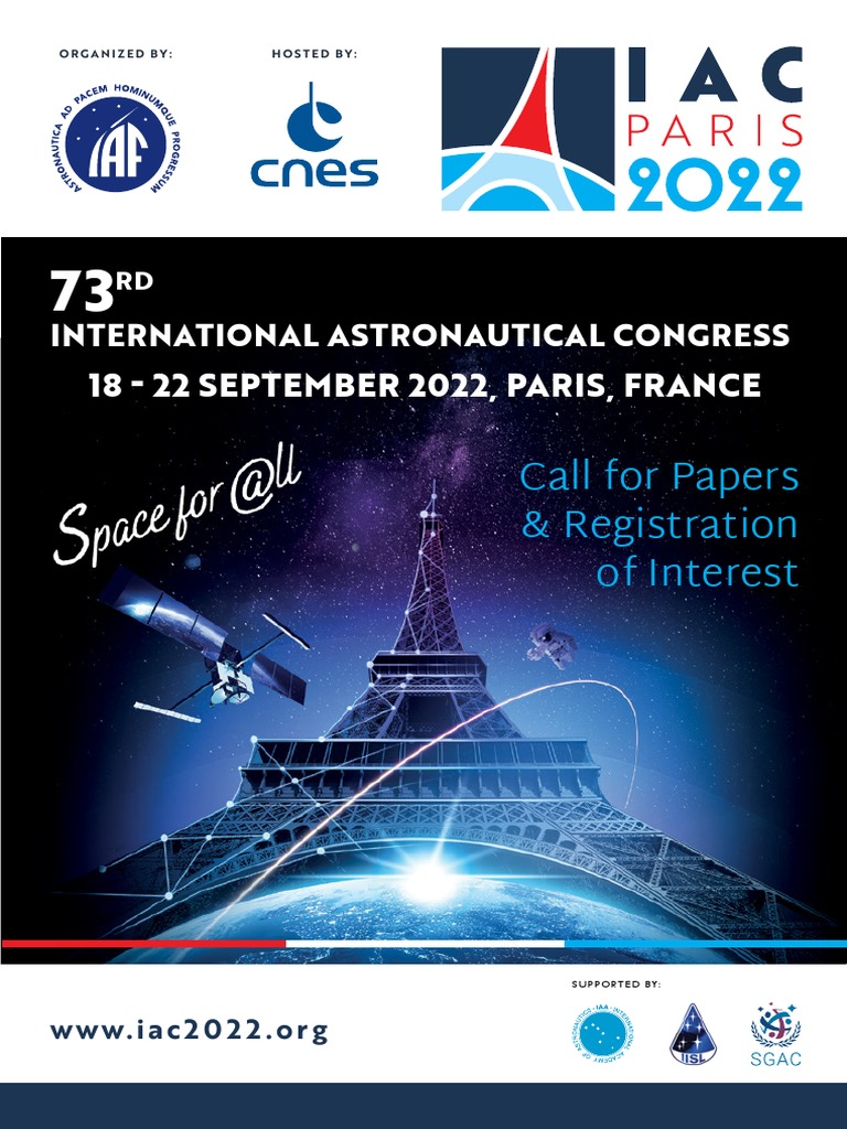 Call For Papers Iac 2022 20211020 Final Print Online PDF
