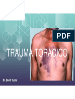 Trauma Toracico - Atls PPDF