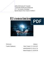 El Conocimiento