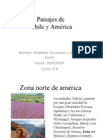 Paisajes de Chile y America