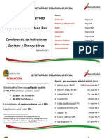 Indicadores Sociales y Demográficos SEDES 9-2011