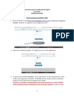 Instrucciones Turno Matutino Junio 2022