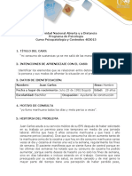 Caso 1 - Trastorno Por Consumo de Sustancias