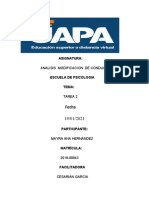 Ana Yra Mayra - 10-Trimestre-Tarea - 2-Analisis y Modificacion de La Con Ducta