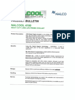 Nalcool 4100 (Coolant Recomendation)