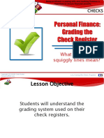 What Do Those Squiggly Lines Mean?: L3.2 Using The Check Register