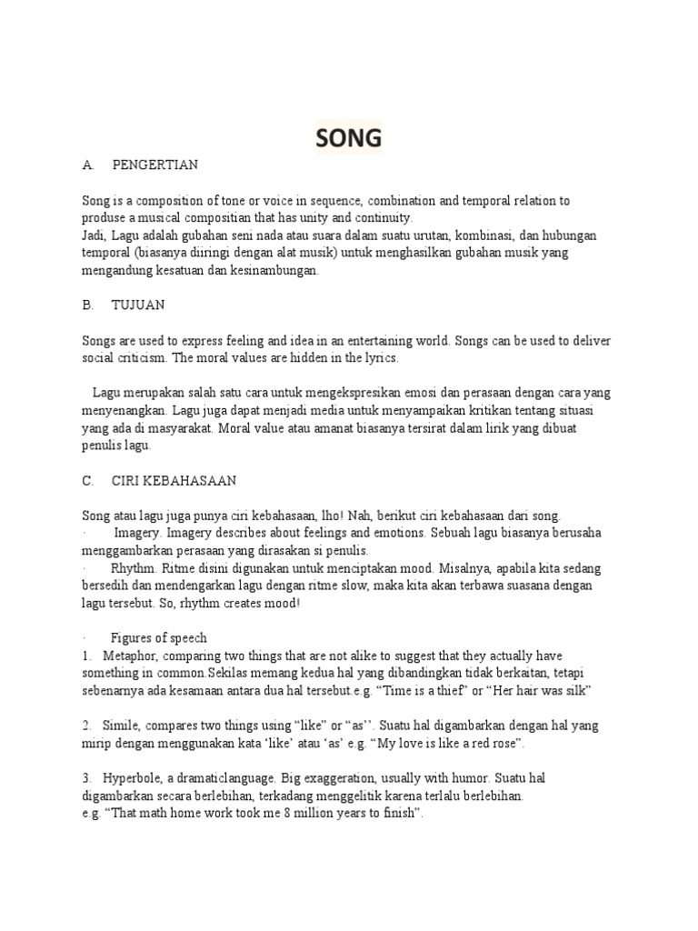 Song PDF