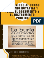 El Documento y El Instrumento Publico-1