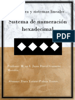 Sistema Hexadecimal