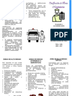 Folleto Clasificacion de Areas Hospitalarias 1