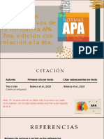 Cambios significativos de la normativa APA 7ma. edición