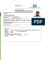 Background Verification Form - Ritepick