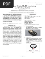 IoT Based Soldier Health Monitoring and Tracking System