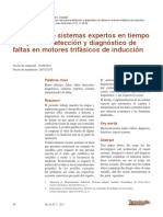 Desarrollo de Sistemas Expertos en Tiempo Real para La Detección y Diagnóstico de Faltas en Motores Trifásicos de Inducción