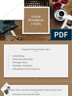 Dasar Hukum Pendirian Usaha