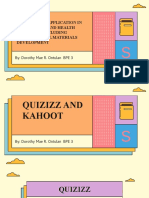 Quizizz and Kahoot