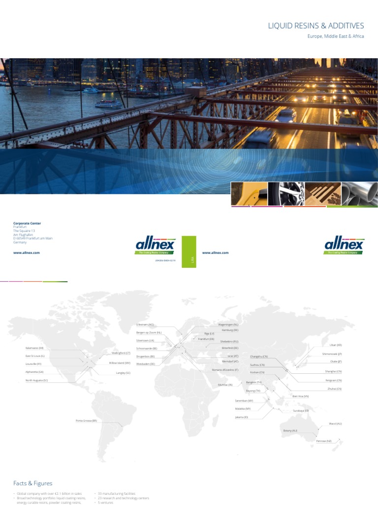 Liquid Resins & Additives: Europe, Middle East & Africa | PDF | Epoxy ...