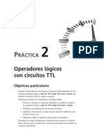 Operadores lógicos con circuitos TTL