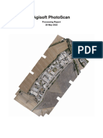 Agisoft Photoscan: Processing Report 28 May 2022