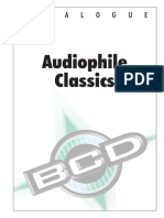 Audiophile Classics CD Catalogue
