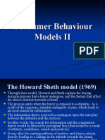 Consumer Behaviour Models II