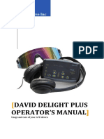 David Delight Plus Operator'S Manual: Mind Alive Inc