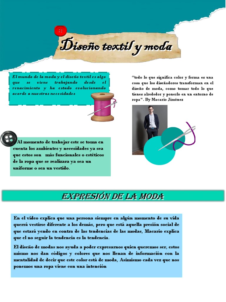 Diseño Textil Y Moda Pdf Pdf Moda Ropa