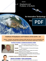 Institute of Geophysics and Problems of The Earth: An Innovative Technology For Remote Sounding of Mineral Deposits