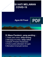 Nutrisi Hati Melawan Covid-19 DR Agus Ali Fauzi