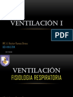 Ventilación respiratoria: conceptos básicos