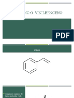 Estireno Ó Vinilbenceno