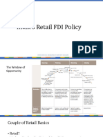 Modified - Retail FDI Policy