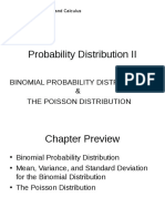 Probability Distribution II