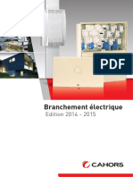 Branchement électrique Edition 2014-2015