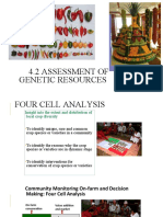 4.2 Assessment of Genetic Resources