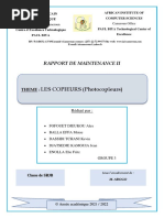 Rapport Groupe 3 Maintenance
