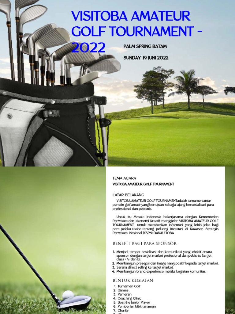 Golf Tournament | PDF