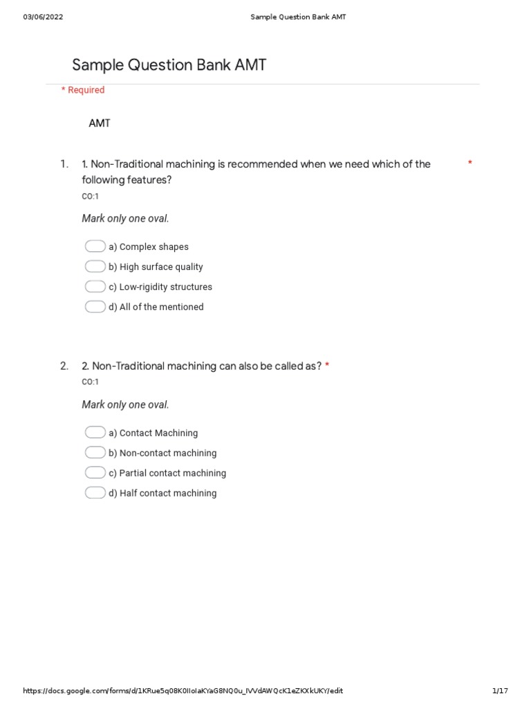 Sample Question Bank AMT PDF Construction Welding