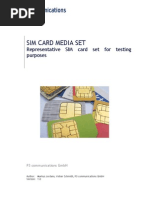 p3 Communications Sim Card Media Set