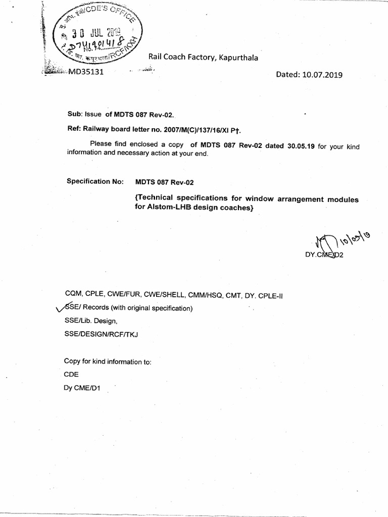 MDTS 087 Rev 02 | PDF