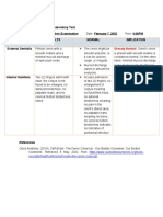 Medical Management: 1. Diagnostic Test / Laboratory Test