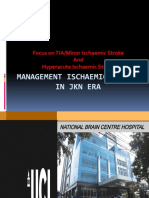 Management Ischaemic Stroke